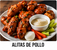 ALITAS DE POLLO BOCA