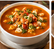 SOPA DE MARISCOS EN LECHE
